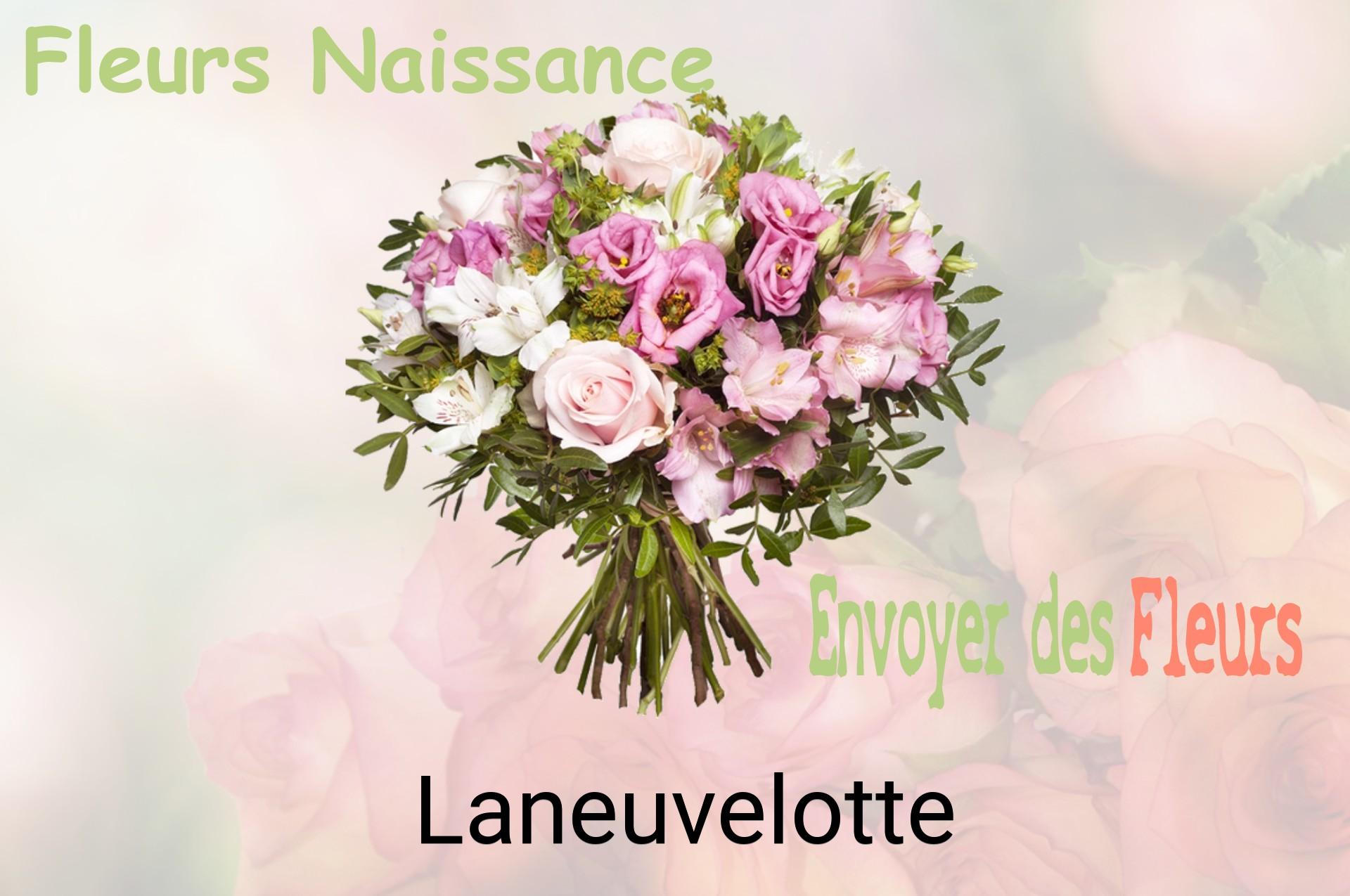 Bouquet de fleurs de naissance livré à Laneuvelotte
